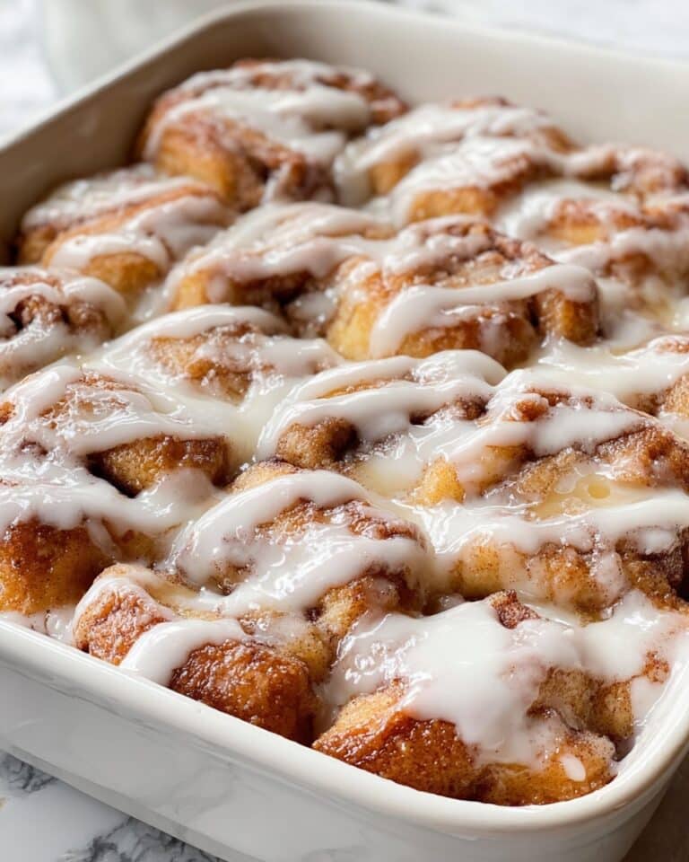 Apple Pie Cinnamon Roll Bake Recipe