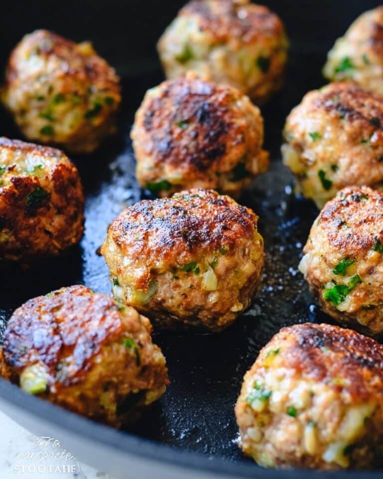 Easy Freezer Zucchini Meatballs Recipe
