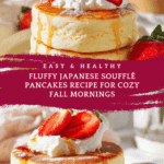 Fluffy Japanese Soufflé Pancakes Recipe