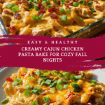 Cajun Cream Cheese Chicken Pasta Bake That Comforts 4 Ways Recipe