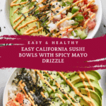 California Sushi Bowls Recipe