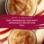 Easy Crockpot Applesauce Recipe