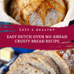 Dutch Oven No Knead Crusty Bread Recipe