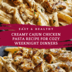 Creamy Cajun Chicken Pasta: A Bold, Flavor-Packed Dinner Recipe