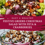 Festive Greens Christmas Salad: 7 Flavors of Holiday Joy Recipe