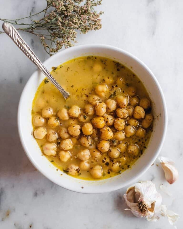 Greek Chickpea Soup with Lemon & Oregano (Revithosoupa) Recipe