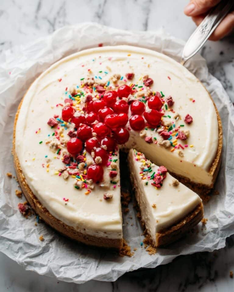 Sugar Cookie Cheesecake – A Festive, Snackable Dessert Recipe