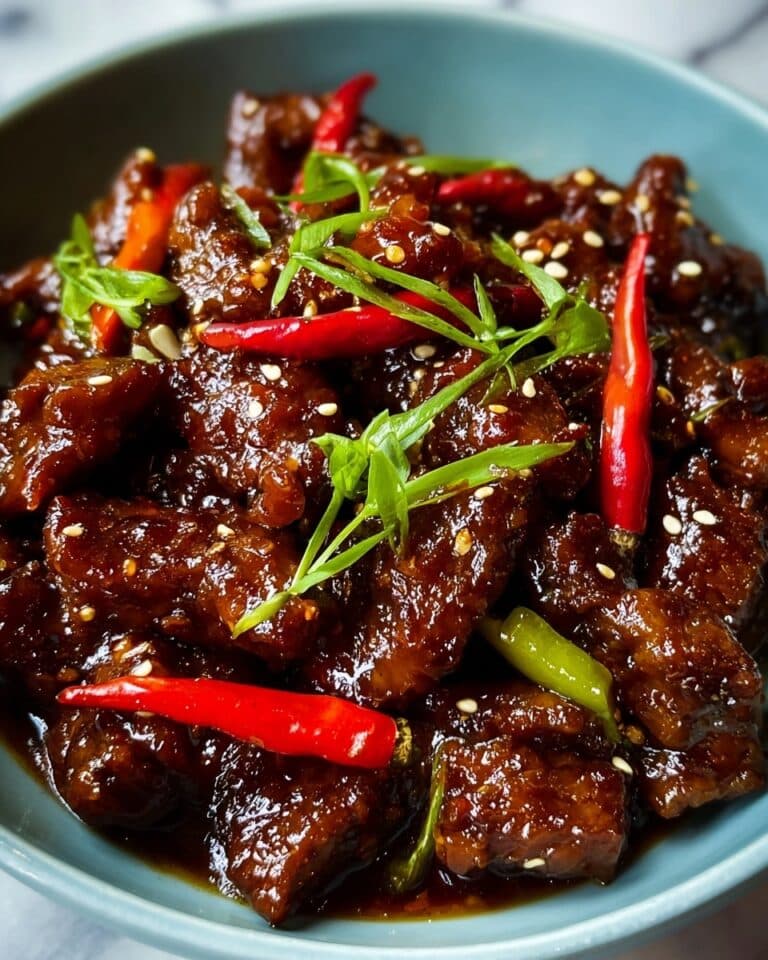 Crispy Sweet Chilli Beef Recipe
