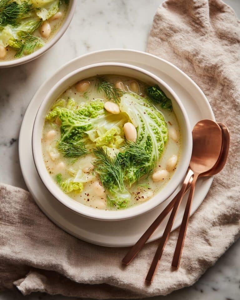 Lemon Dill Cabbage Soup Recipe