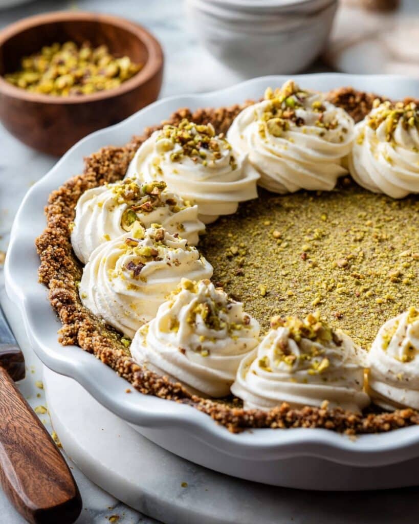Pistachio Custard Pie Recipe