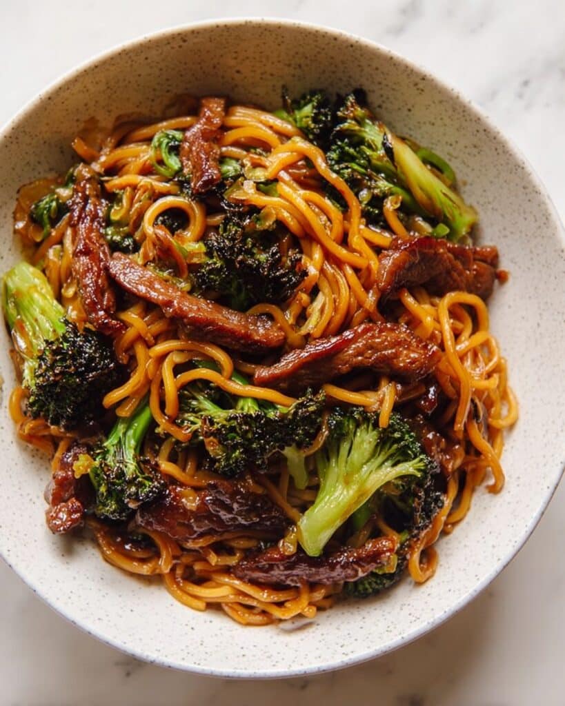 Sheet Pan Beef & Broccoli Ramen Recipe