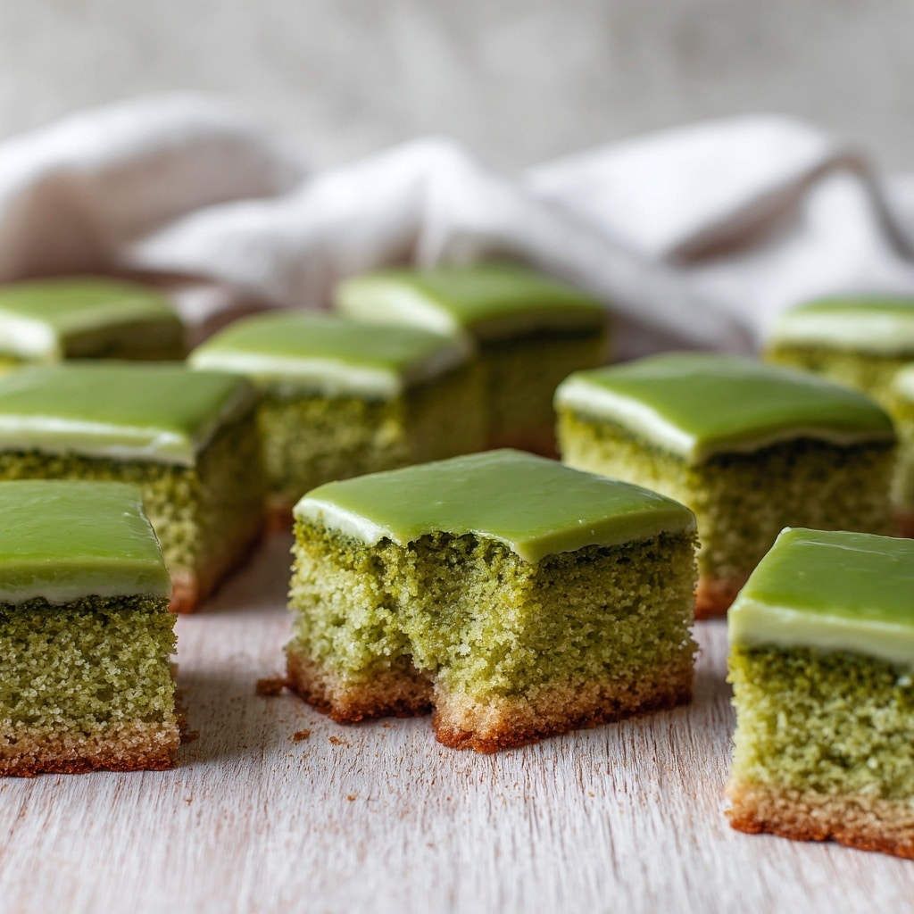The image shows a set of baking ingredients laid out on a white marbled textured surface, including two brown eggs resting on a white cloth in the top left corner, a white bowl filled with white mochiko flour and table salt next to them, a transparent glass measuring cup with white milk on the right side, and a wide white bowl in the center with bright yellow melted unsalted butter. Below the butter is a white bowl containing white granulated sugar, while on the left side there is a small dark bowl with green culinary matcha powder and a small white flower-shaped dish holding dark brown vanilla paste. The arrangement is neat and bright, capturing the textures and colors clearly. photo taken with an iphone --ar 4:5 --v 7