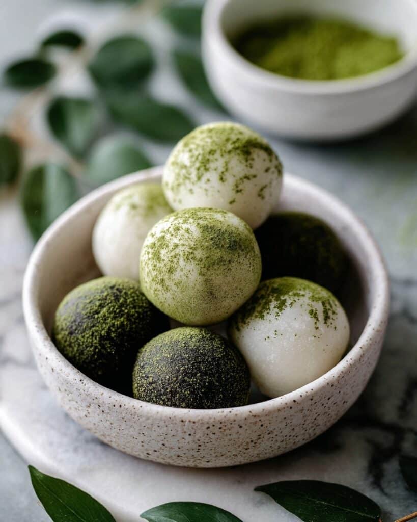 Matcha White Chocolate Truffles Recipe