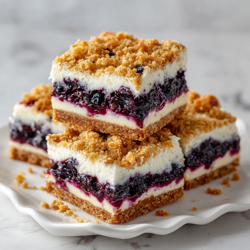 Blueberry Lemon Crumble Bars Recipe