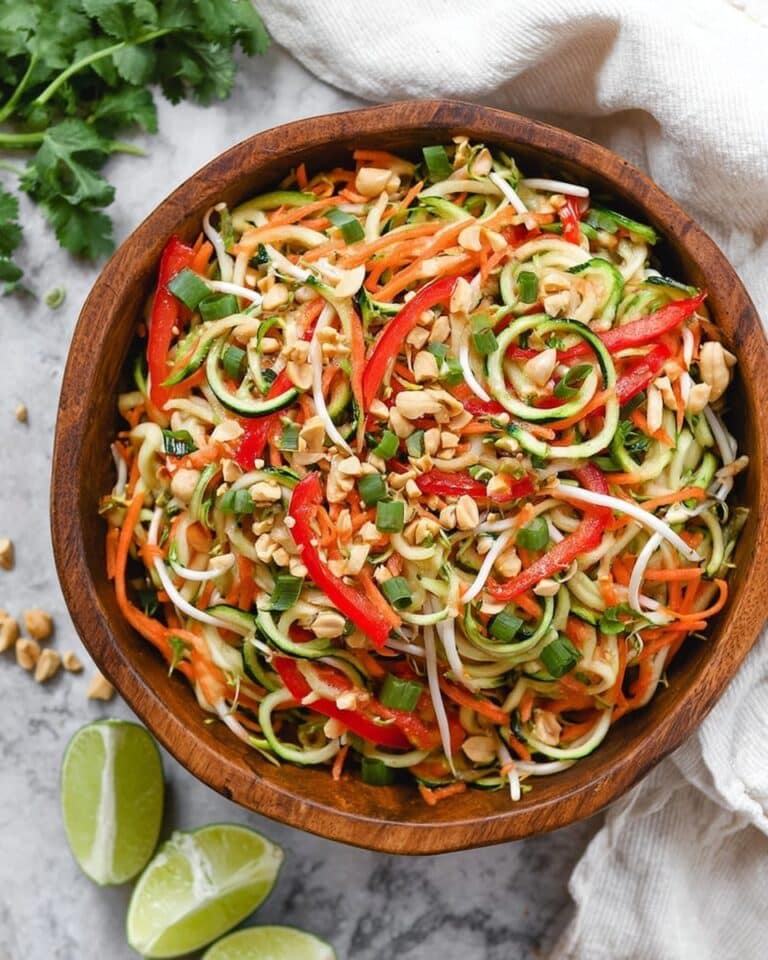 Raw Pad Thai Salad Recipe