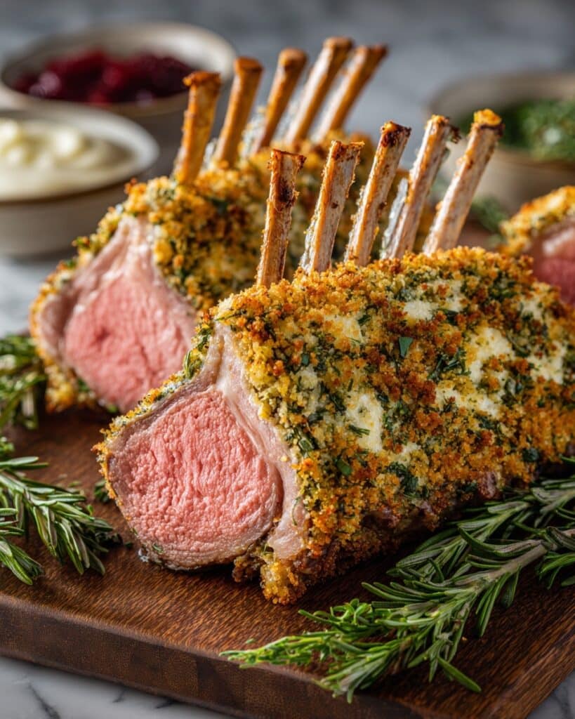 Herb-Crusted Rack of Lamb Recipe