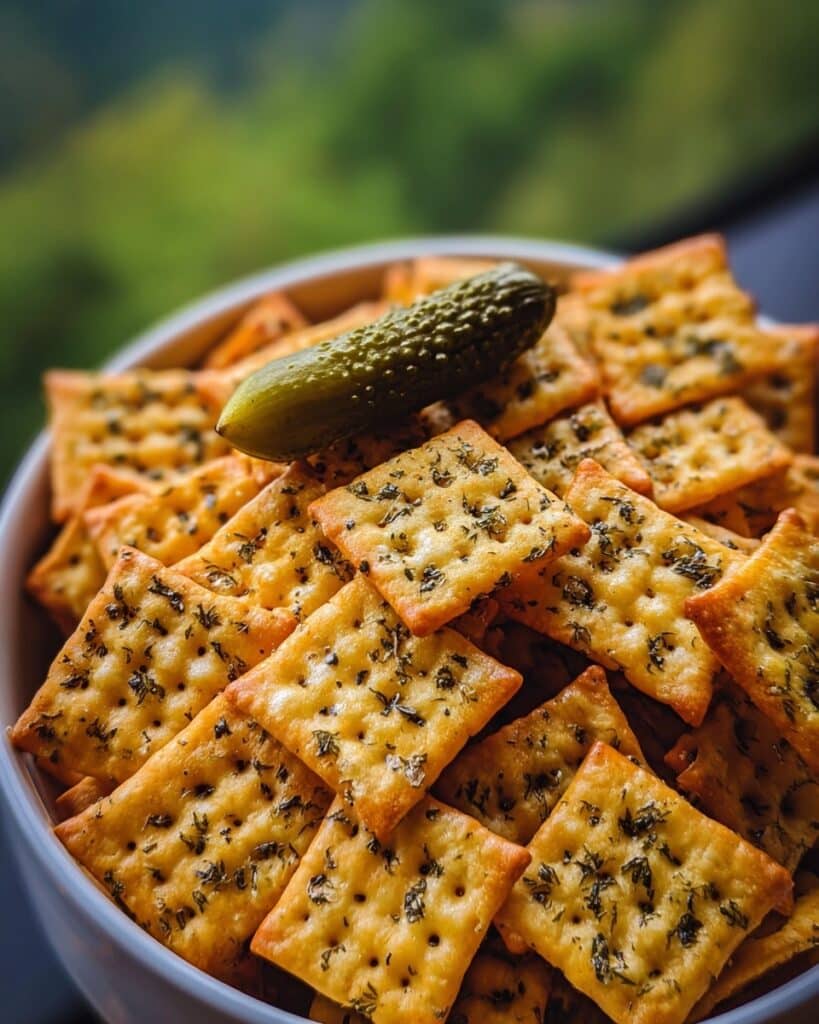 Dill Pickle Chex Mix: A Tangy Snack Sensation Recipe