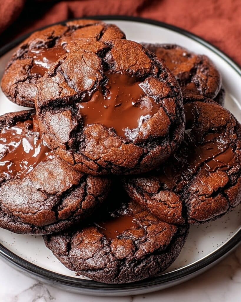 Irresistible Molten Chocolate Lava Cookies with Hot Fudge Recipe