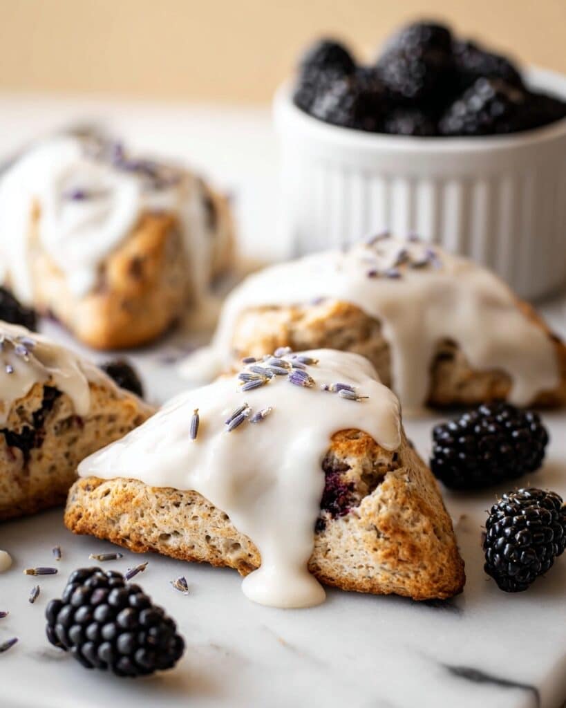 Blackberry Lavender Scones Recipe