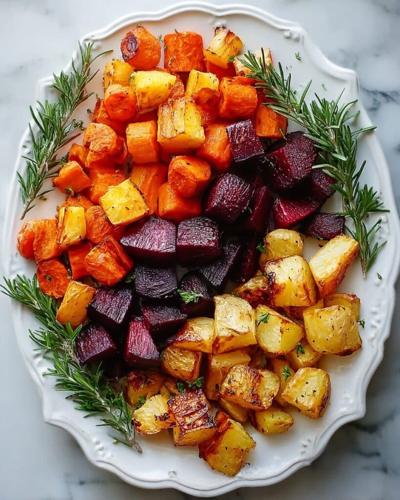 Roasted Root Vegetables with Herb Seasoning Recipe