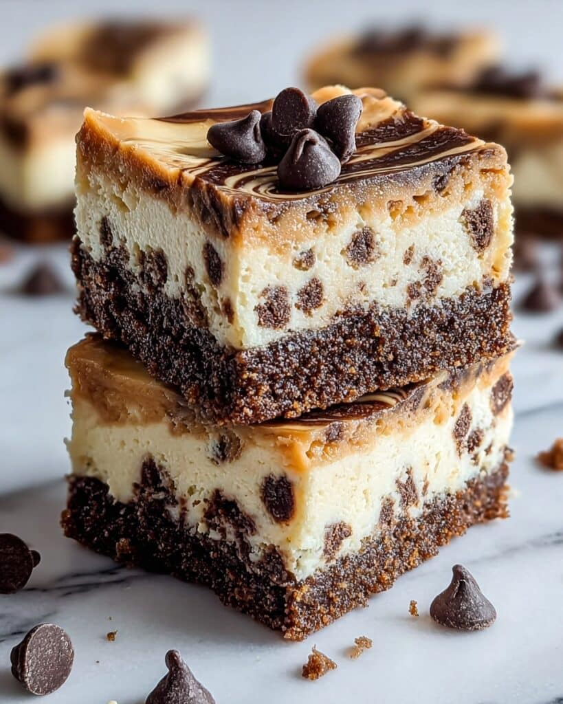 Chocolate Chip Cheesecake Bars Recipe