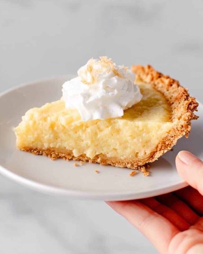 Coconut Custard Pie Recipe