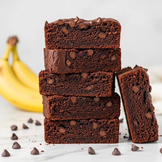 Chocolate Banana Bread (Healthy Recipe) Recipe