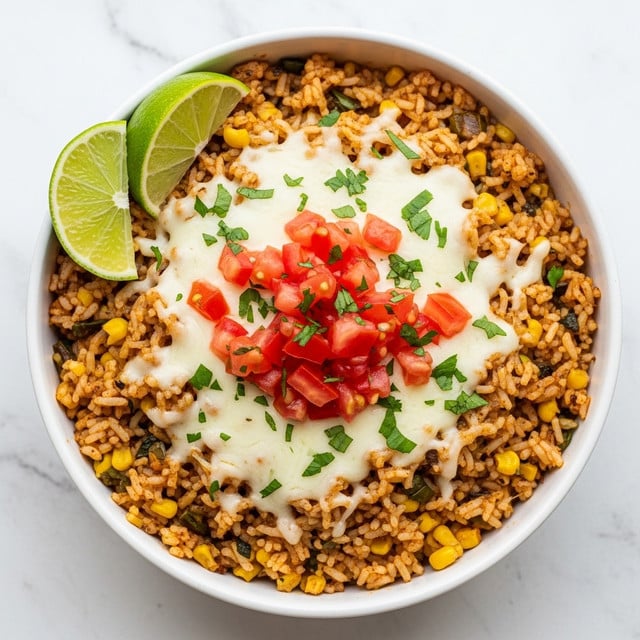 Easy One Pot Mexican Rice Casserole Recipe
