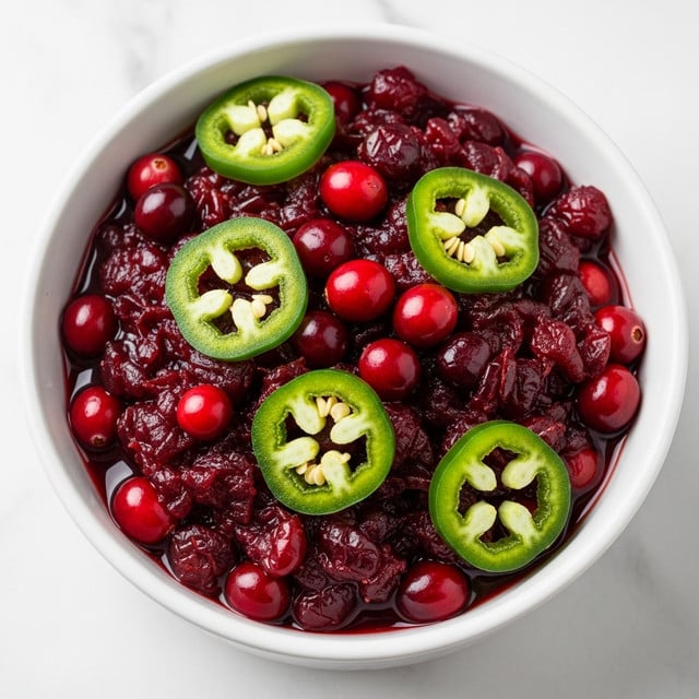Sweet & Spicy Cranberry Jalapeño Cowboy Candy Recipe