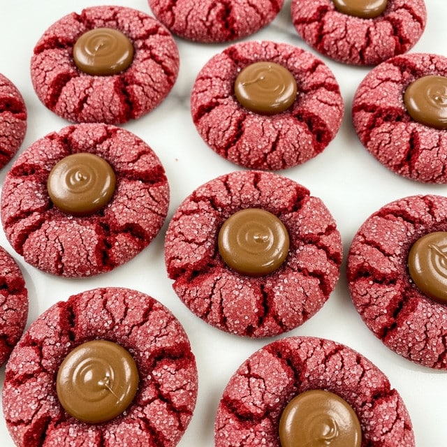 Hershey’s Red Velvet Blossoms Cookies Recipe