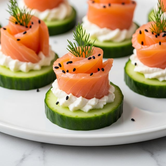 Avocado Mousse with Smoked Salmon and Fresh Herb Garnish Recipe
