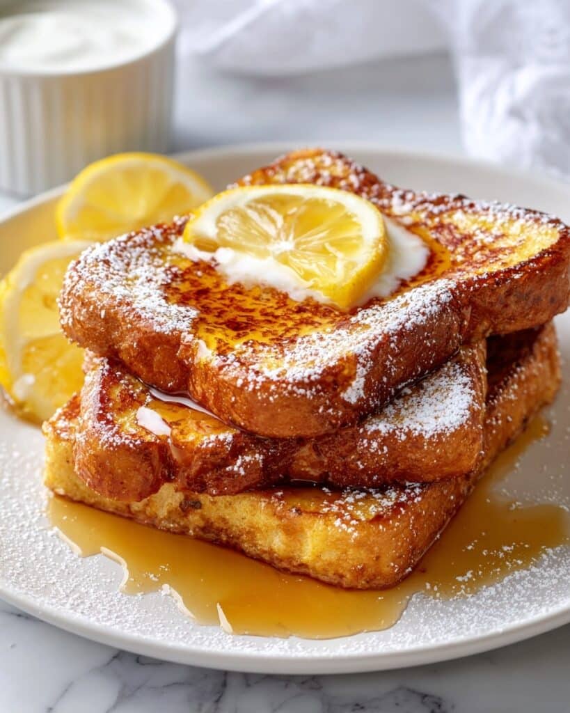 Classic Denny’s-Inspired French Toast with a Sweet Crunch Recipe