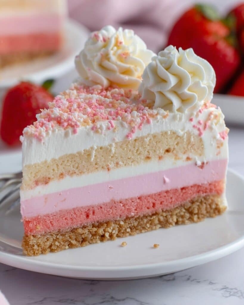 Strawberry Crunch Cheesecake Recipe