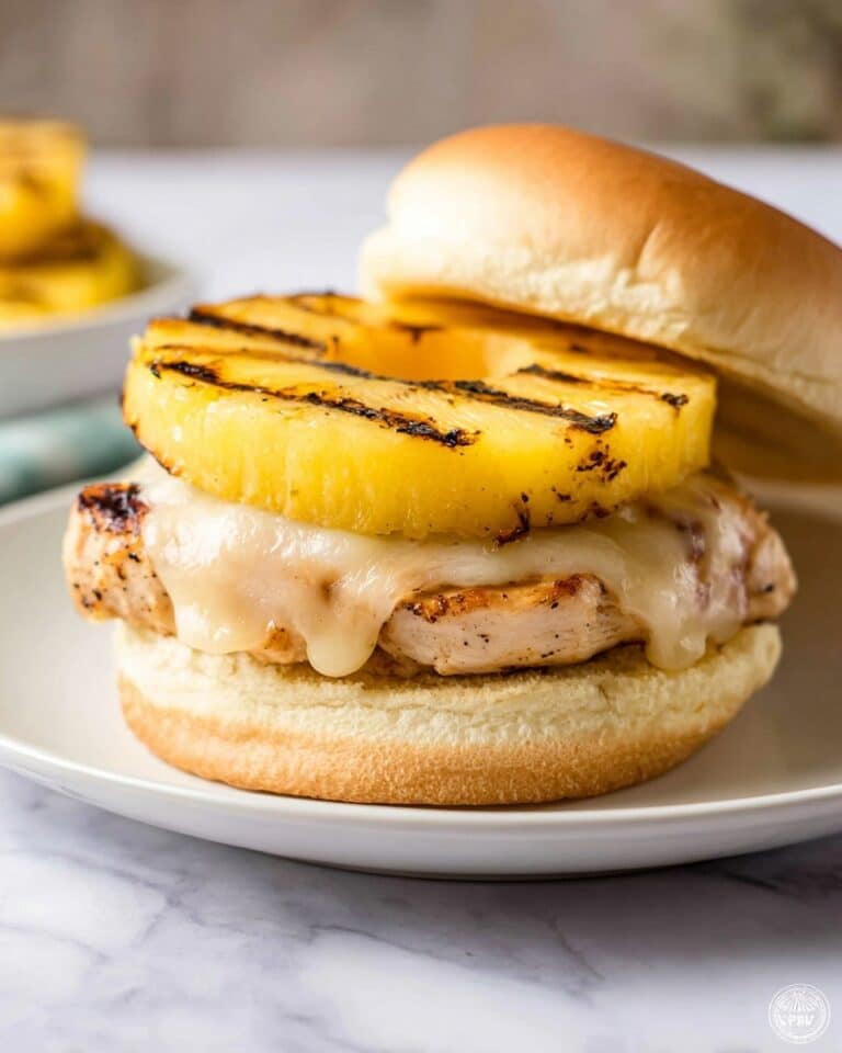Grilled Hawaiian Chicken Sandwiches Recipe