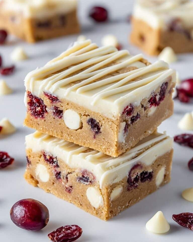 Cranberry Bliss Bars Recipe