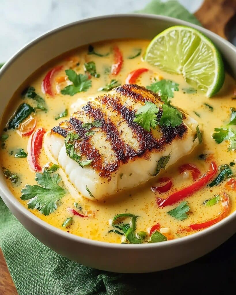 Coconut Lime Fish Soup Recipe