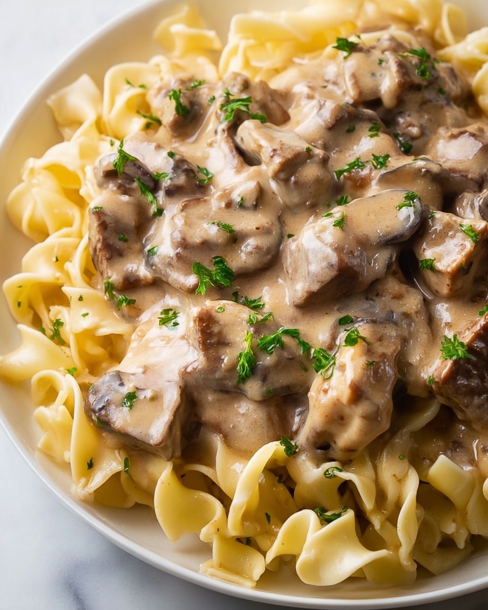 Beef Stroganoff Without Mushrooms Recipe
