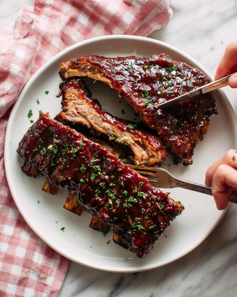Easy Oven Baked BBQ Beef Ribs Recipe