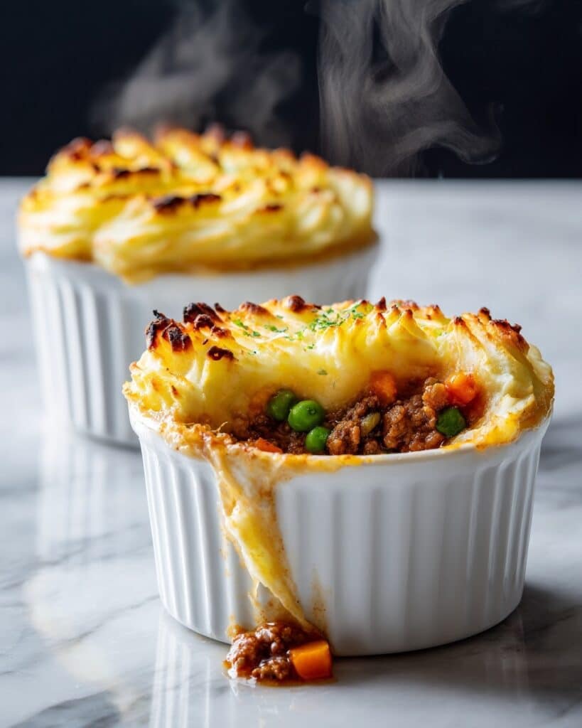 Classic Shepherd’s Pie with Meat and Mashed Potatoes Recipe