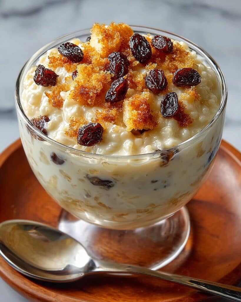 Old-Fashioned Rice Pudding Recipe