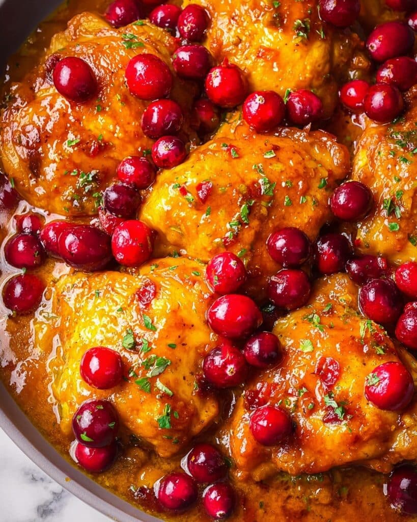 Crockpot Cranberry Apricot Chicken Recipe
