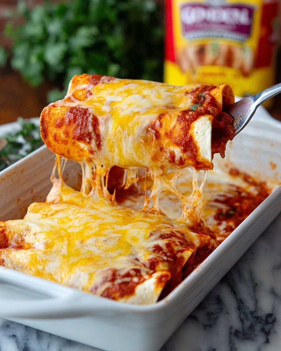 5 Ingredient Beef Enchiladas Recipe