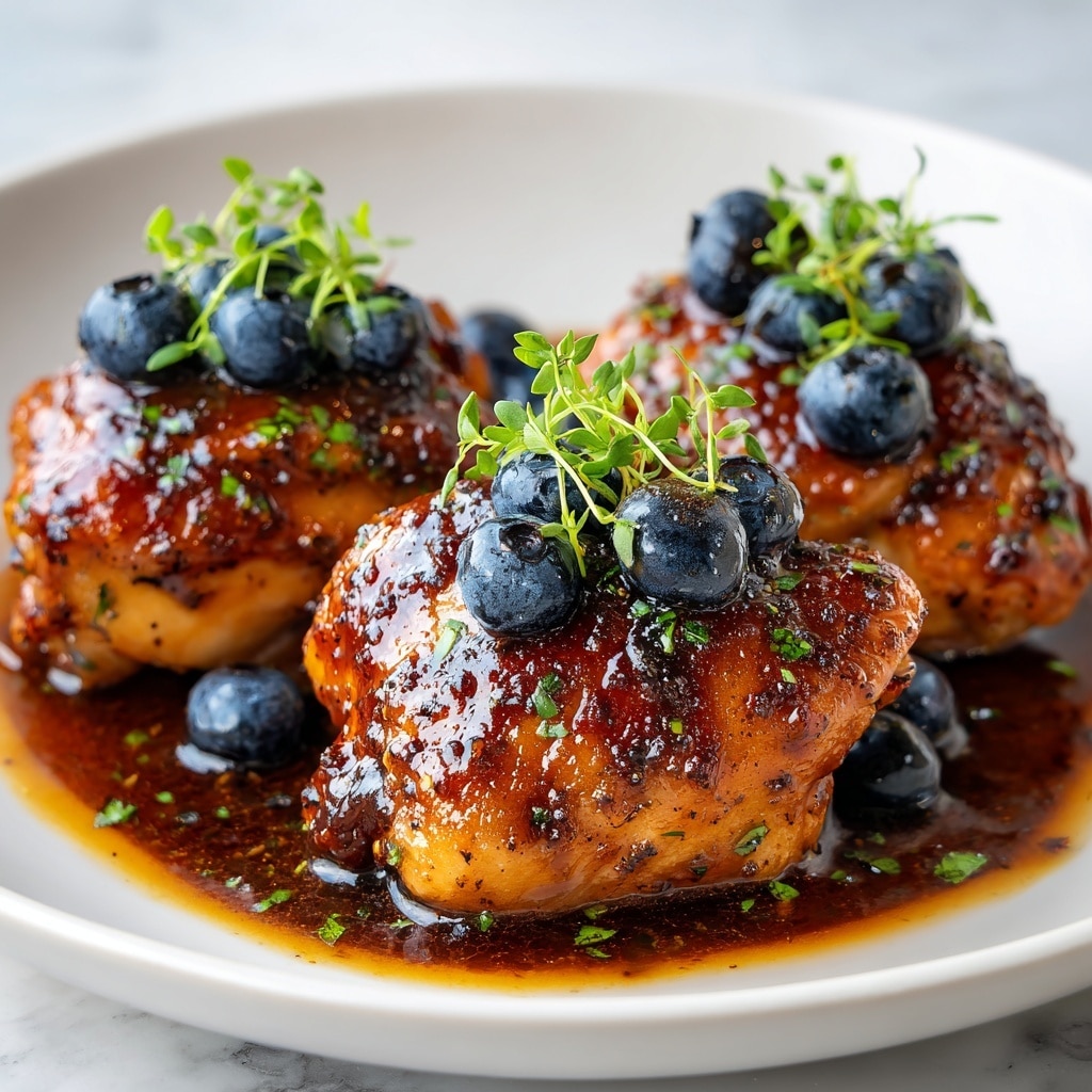 Best-Ever Blueberry Thyme Chicken Recipe