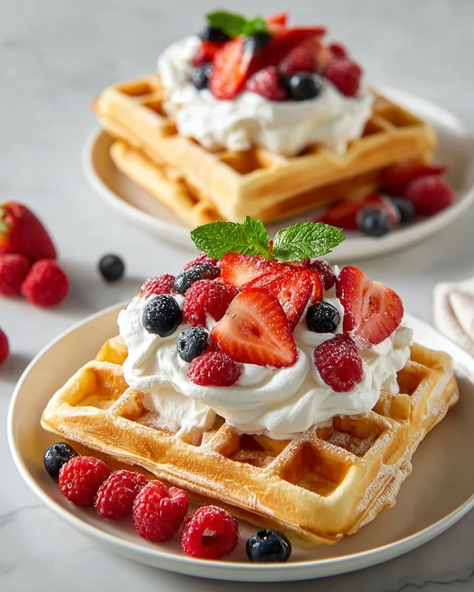 Sourdough Discard Waffles Recipe