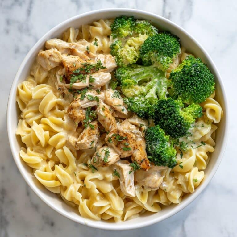 Easy Spring Cheesy Chicken Broccoli Orzo Recipe