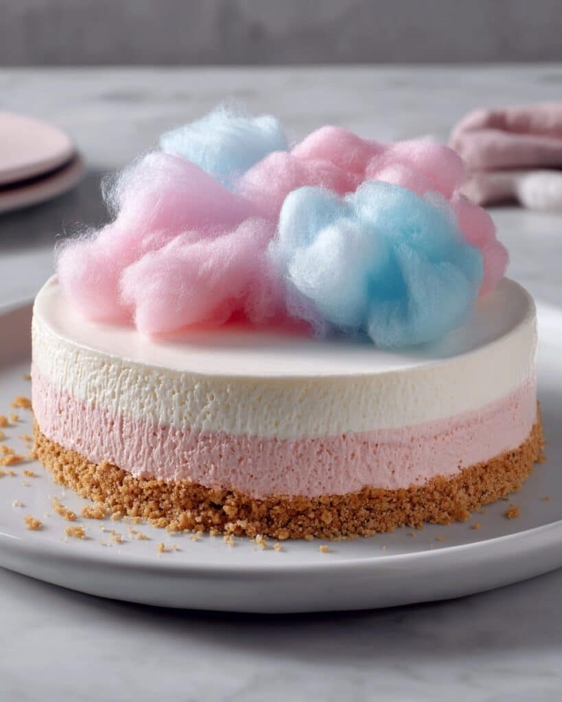 Cotton Candy Cheesecake Recipe