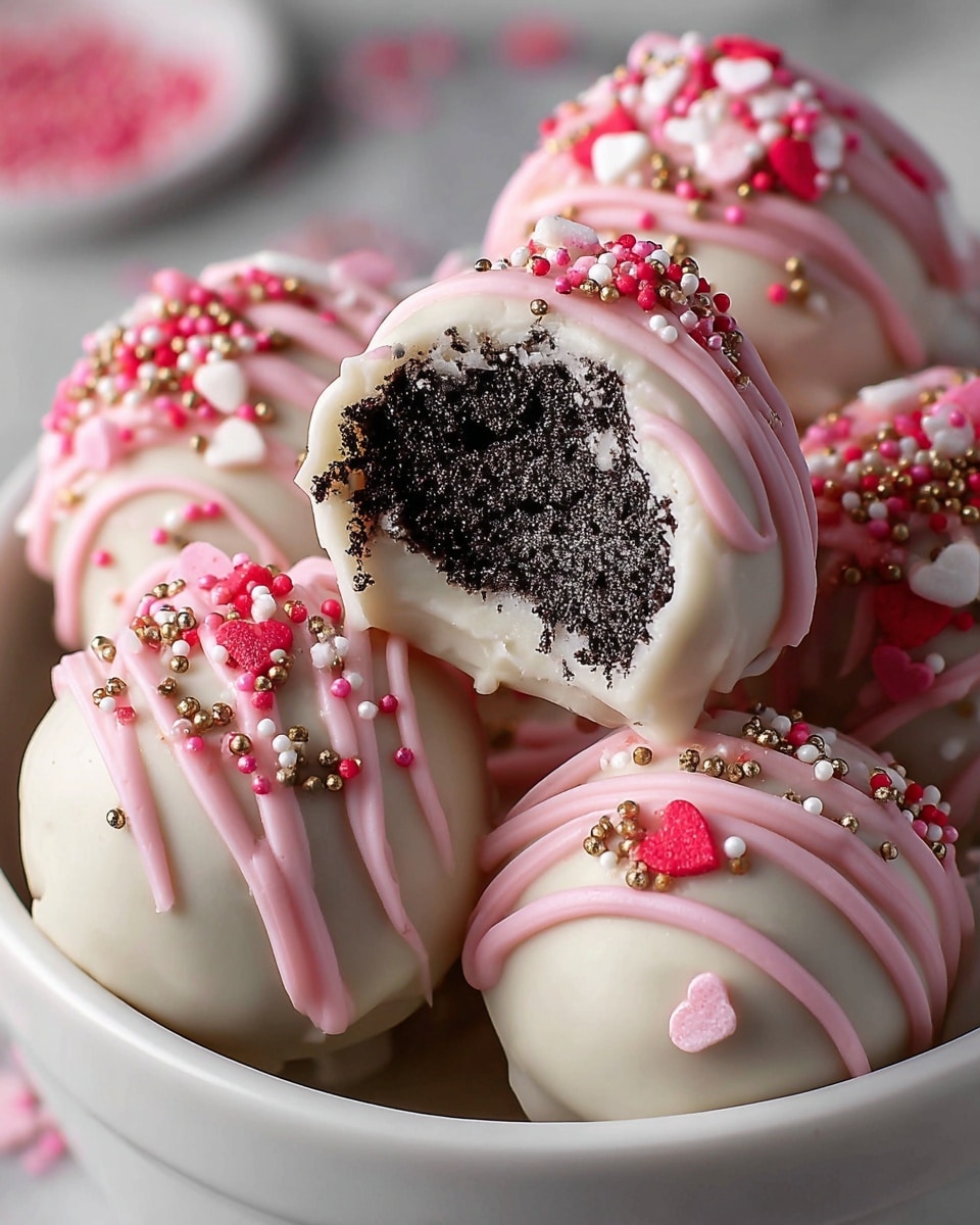 Valentine’s Day Oreo Truffles Recipe