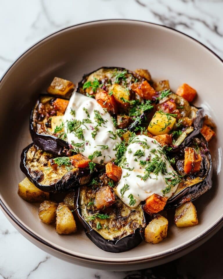 Mediterranean Roasted Eggplant Recipe