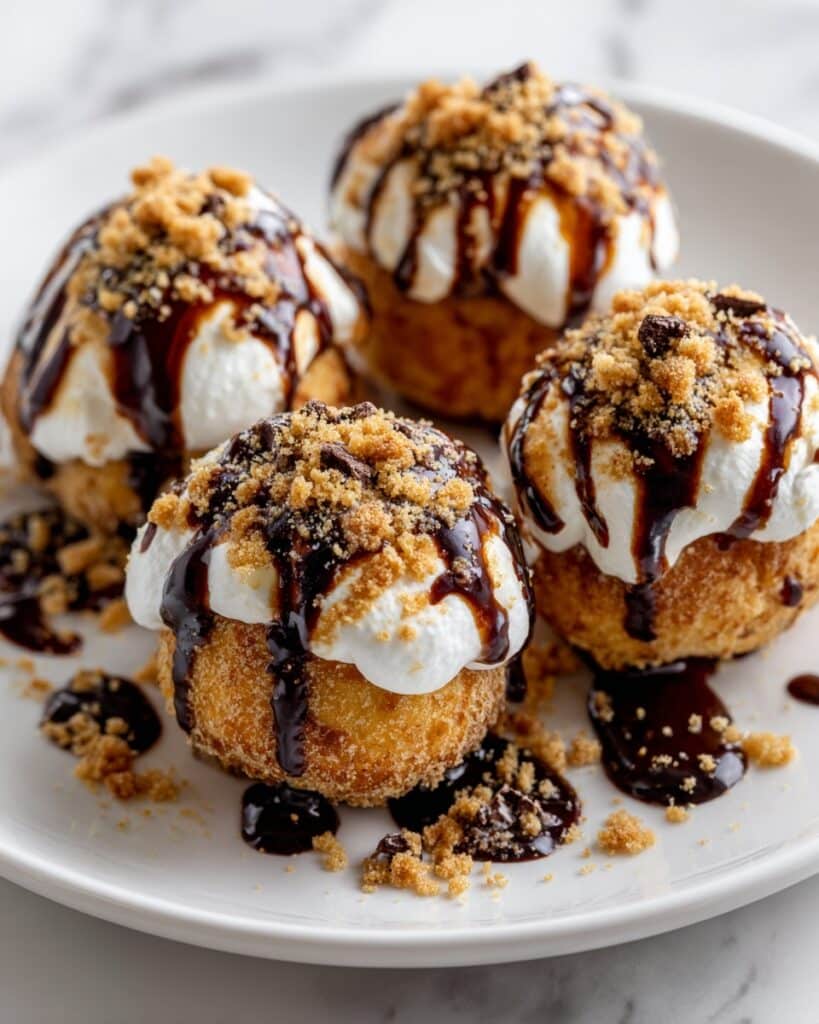 Fried S’mores Bombs Recipe