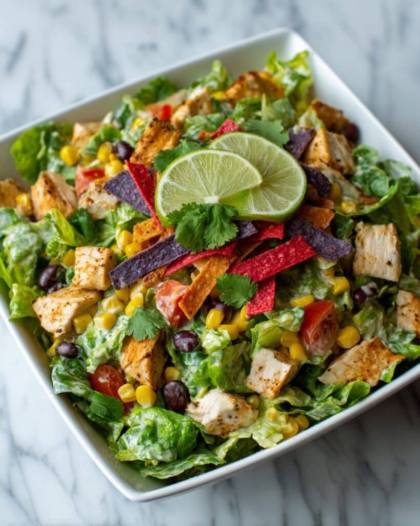 Tex-Mex Chopped Chicken Salad Recipe